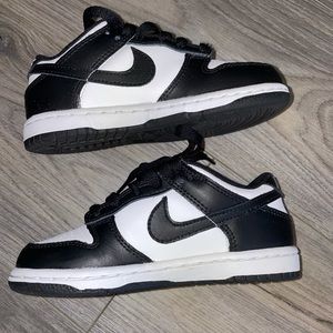 DUNK LOW 'BLACK WHITE'